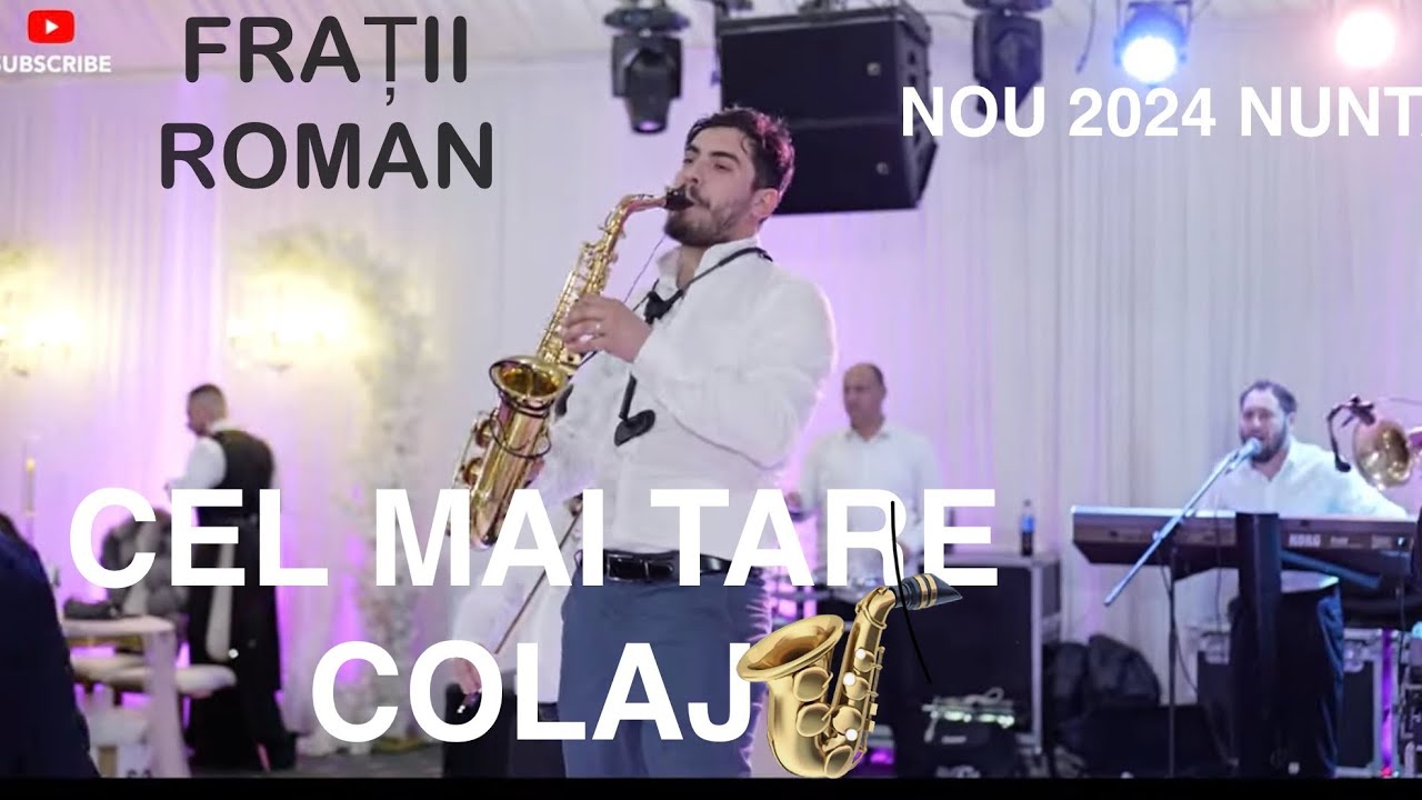 🔥Nou 2024 ✅Colaj Saxofon 🎷SÂRBA MONDIALĂ 🎷Fratii Roman🇹🇩 LIVE ✅ NUNTA