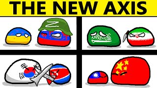 The AXIS for WW3... (Countryballs)