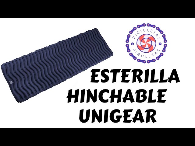 Esterilla hinchable unigear comparada con la Quechua BICICLETAS Y