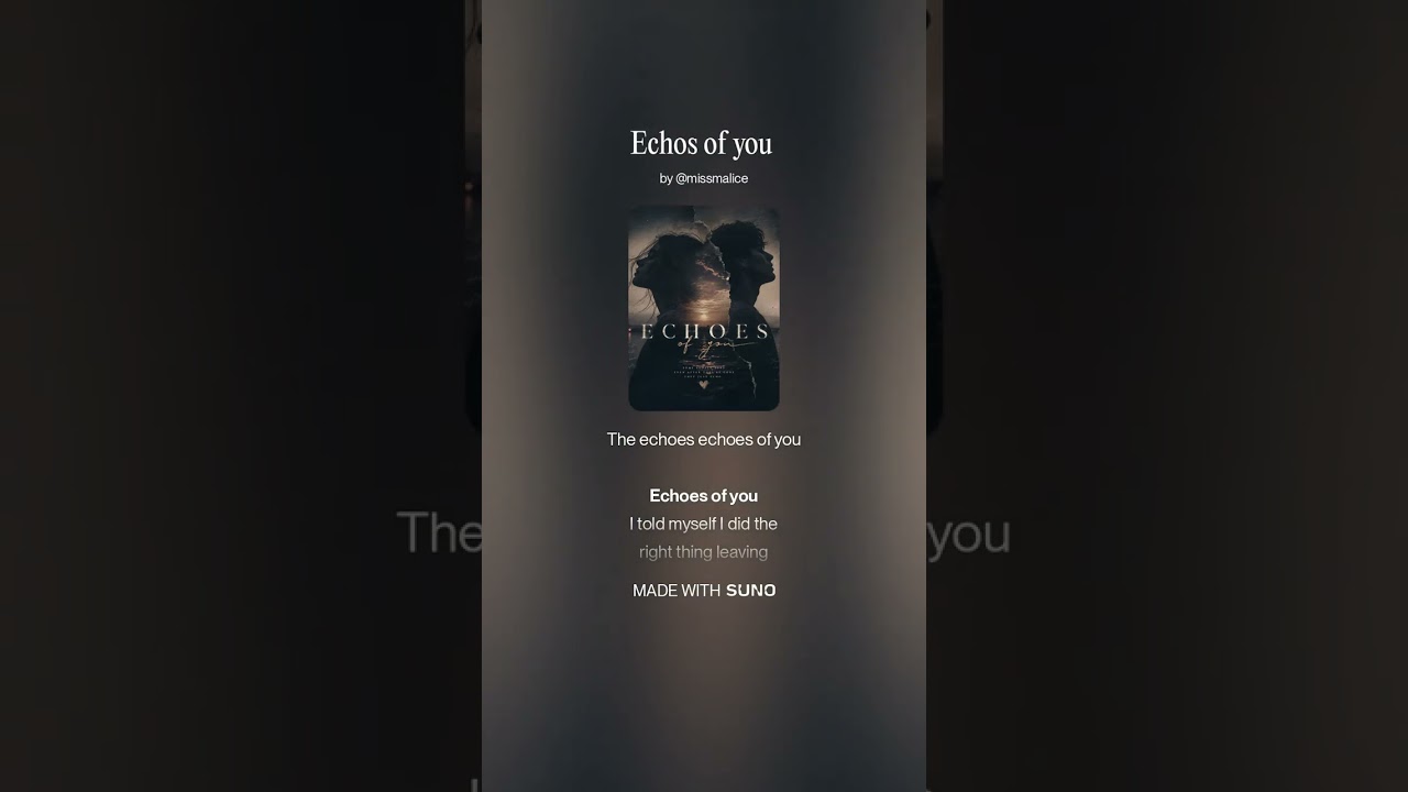 Miss malice  Echos of you 