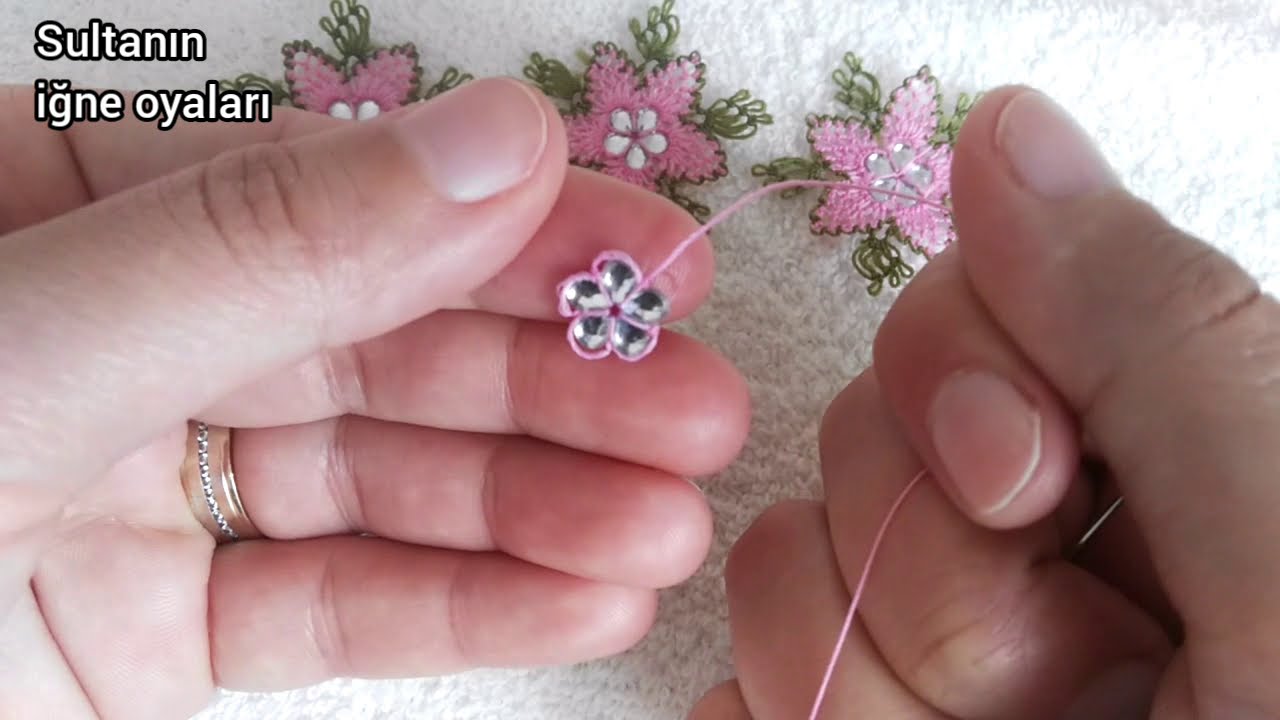 Motif Yapamayan Kalmayacak👌 Bu Motiften Sonra 👍❤ En Kolayından Motif😍 Îğne Oyası Modeli