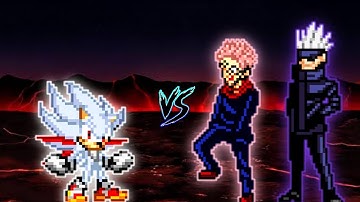 Hyper Shadic OP (New) VS Sukuna V1.6.1 & Limitless Gojo in Jump Force Mugen