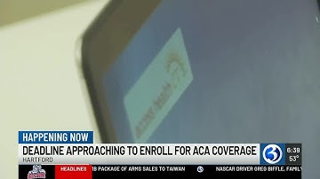 VIDEO: Access Health CT deadline extended to Saturday