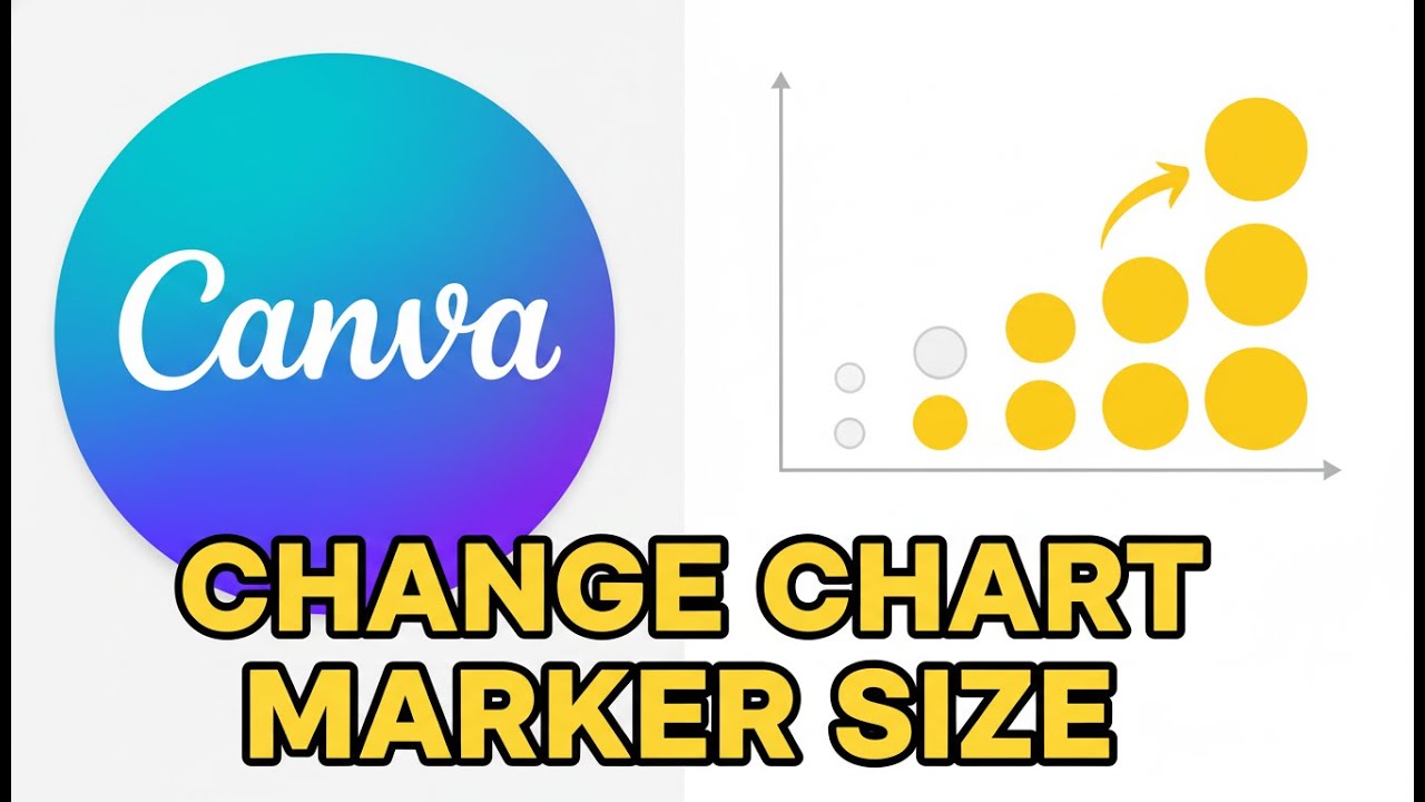 Как изменить размер маркера диаграммы в Canva (2025)