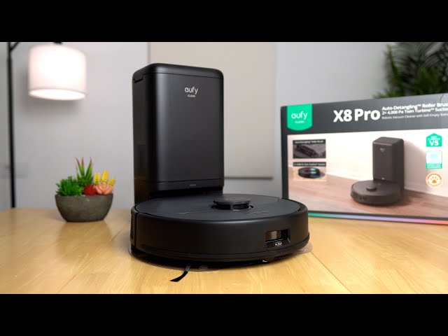 eufy Clean X8 Pro - Tangle Free Cleaning With Self Empty Station