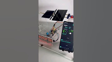 DIY Sun Tracking Solar Panels #ESP32 #diy