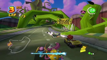 Crash Tag Team Racing 5 Track and the Beanstalk Coco