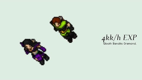 TIBIA | Glooth Bandits Oramond | 4KK/H XP | Level 180+ | Ek Hunt Solo #tibia #tibiabr