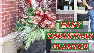 CHRISTMAS DIY / How To Decorate Your Porch/Patio Urns / Outdoor Christmas Decorations FACEBOOK - https://www.facebook.com/atHOMEramon INSTAGRAM - https://www.instagram.com/ramon_at_home **********
