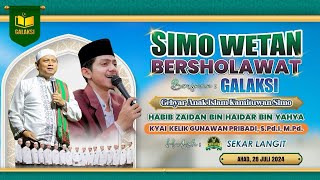 SIMO WETAN JEPARA BERSHOLAWAT BERSAMA HABIB ZAIDAN BIN HAIDAR BIN UMAR BIN YAHYA