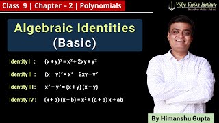 Polynomials || Part 15 - Algebraic Identities - Basic || NCERT - Class 9 - Mathematics || Hindi