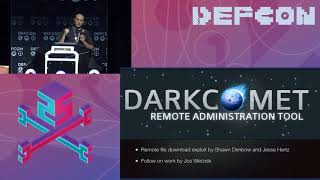 DEF CON 25 - Professor Plum - Digital Vengeance - Exploiting the Most Notorious C&C Toolkits