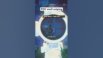 Sniping in mw3 on shipment #callofduty #mw3 #sniping #quickscope #sniperclips #shipment #like #sub