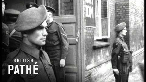 Officers And Officials Enter Court (1945)