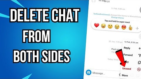 How to Delete Instagram Chat From Both Sides 2024