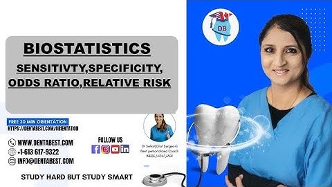 Biostatistics Made Easy: Sensitivity, Specificity, Odds Ratio & Relative Risk | INBDE/ADAT/AFK