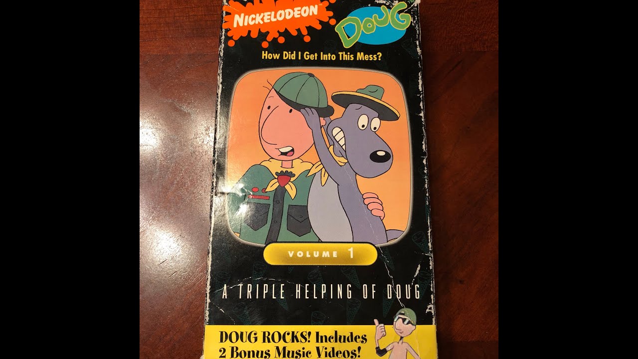 Opening & Closing to Doug How Did I Get Into This Mess? 1993 VHS