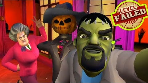 Scary Stranger 3D - A Frightful Mess - Failed Ending [Happy Halloween Update] Android - New Update