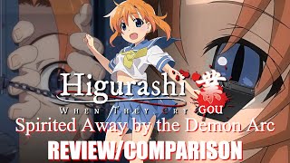 Higurashi: When They Cry Gou - Spirited Away by the Demon Arc Review/Comparison