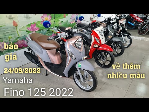 Video Báo giá Fino 125 2022 Yamaha Indonesia mới về thêm... - youtube