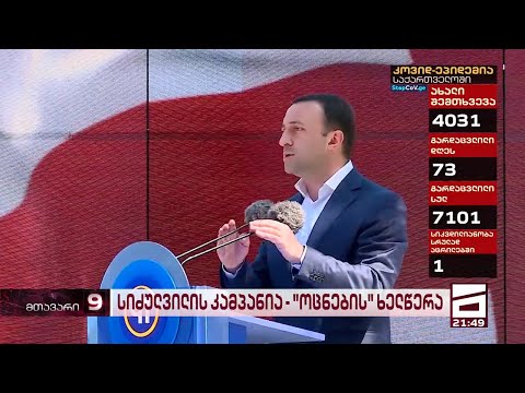 ღარიბაშვილის სიძულვილის კამპანია - \"ოცნების\" ხელწერა