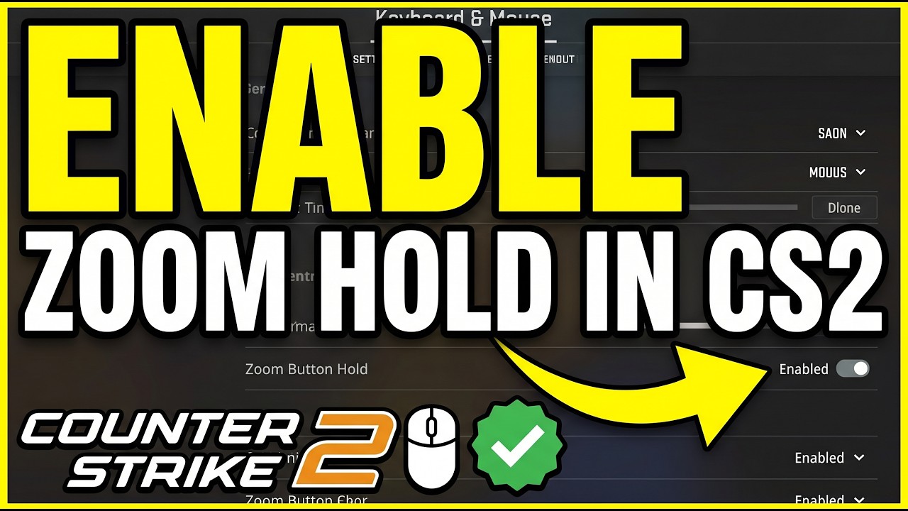 How to Turn On Zoom Hold in CS2 (Counter-Strike 2) – Easy Guide - YouTube