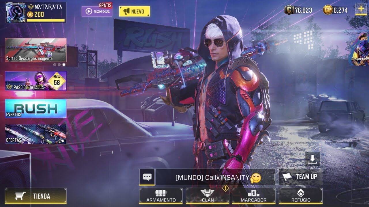 Ruleta completa de la Ametralladora Ligera UL736 Electric Light Codmobile 😍💯💯💯