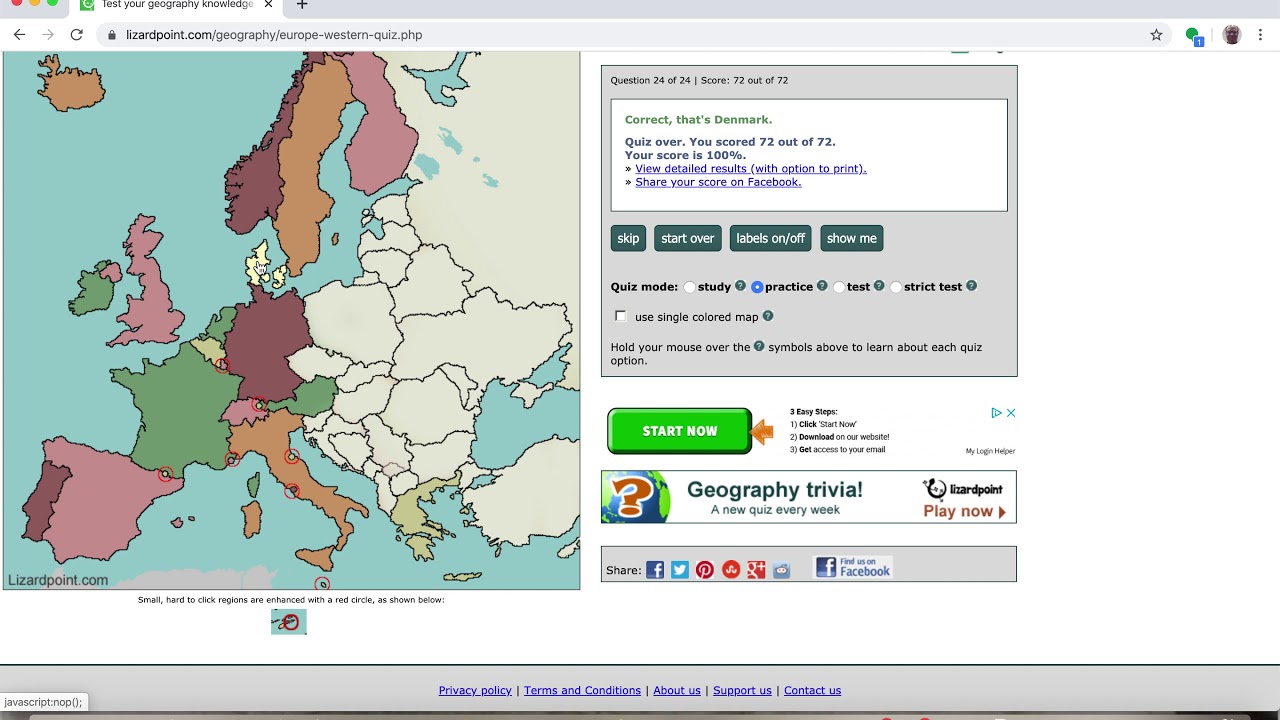 Lizard Point Map Quizzes YouTube