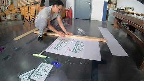Cách dán Decal lên tấm Fomex Siêu Đơn Giản | Hướng dẫn chi tiết