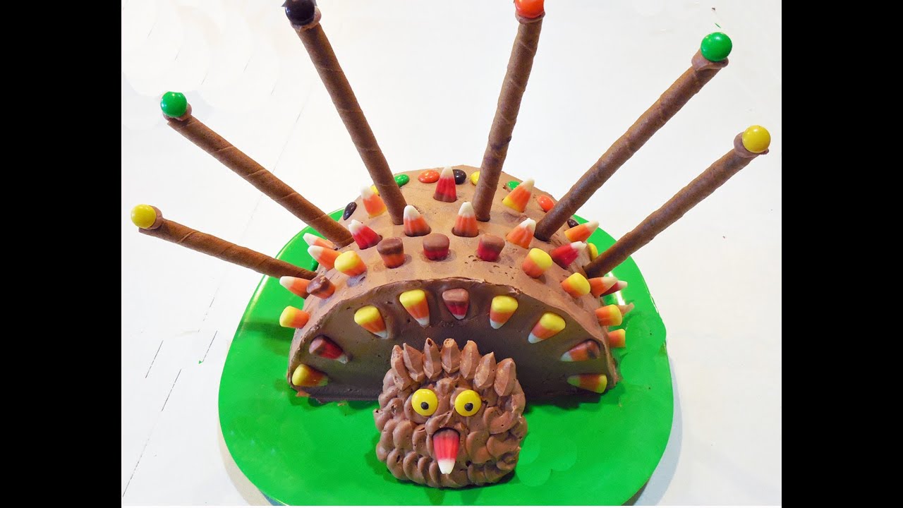 Simple to Make Turkey Thanksgiving Cake with Jill - YouTube