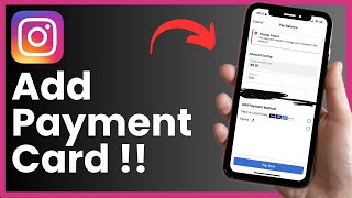 How to Add Payment Card to Instagram !
