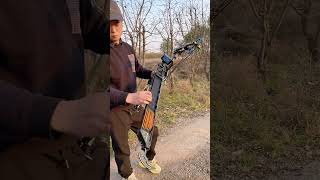Want to experience a rapid-fire compound bow? #archery #outdoors #bow #hunting #deer #fypシ #tools
