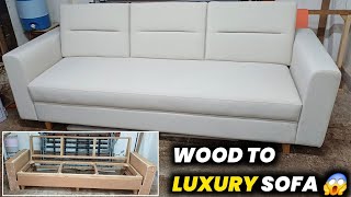How To Make Luxury Sofa At home | How To Build Luxury Model Sofa | How To Make Sofa Frame 2026