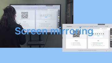 Screen share&Camera l Android 11 interactive panel