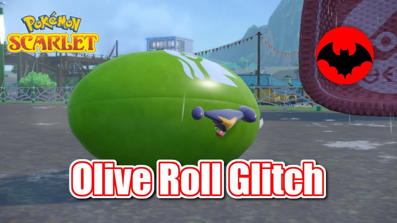Pokémon Scarlet Olive Roll Glitch YouTube