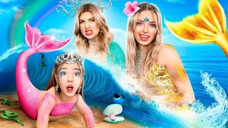 Gorgon Mom VS Mermaid Mom || Good VS Bad Mermaid In Real Life screenshot 4