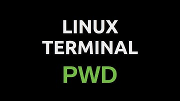 Определить текущий рабочий каталог команда PWD, Linux terminal