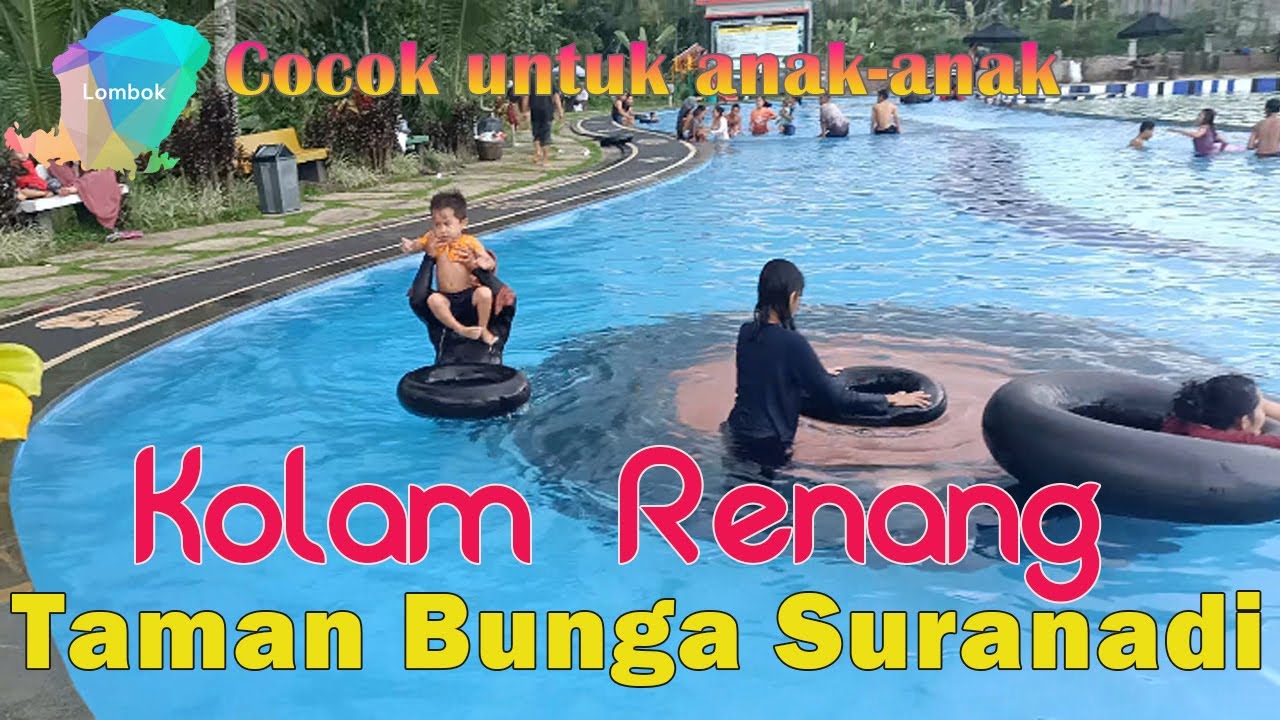 Berenang Di Air Jernih Taman Wisata Suranadi