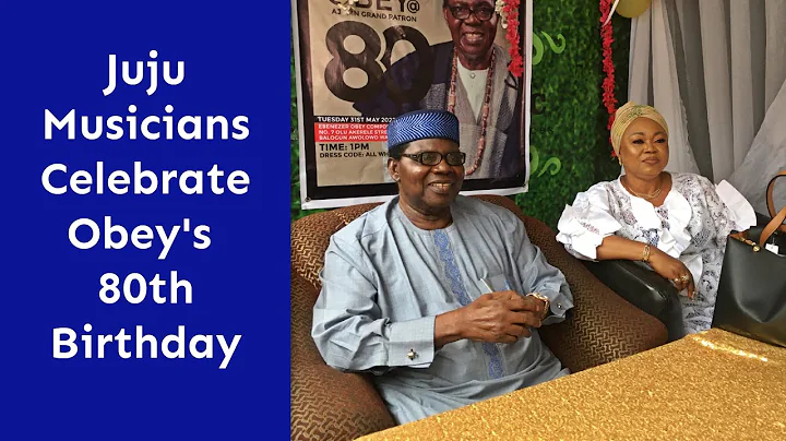 Juju Musicians Celebrate Ebenezer Obey's 80th Birthday