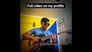Malashree Dhun || Fingerstyle Guitar Cover #shorts #guitar #dashaindhun #fingerstyleguitar