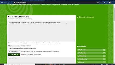 HK UY   Cifrar y Decifrar Mensajes BASE64
