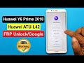 Huawei Y6 Prime 2018 FRP Bypass | Huawei Y6 Prime 2018 Google Account Unlock | Huawei ATU-L42 FRP |