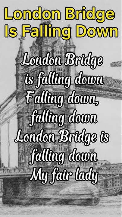 London Bridge Is Falling Down Lyrics Black Butler London bridge is falling down lyrics #lyrics #shorts #