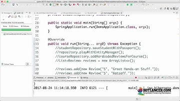089 Step 40   ManyToMany Mapping   Insert Student and Course