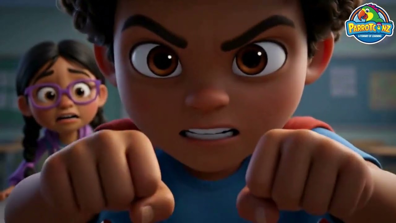 Leo the Lightning Lad ⚡ | A Heroic School Bus Rescue | Kids Superhero Animation Story