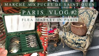 Paris VLOG #2/Marché aux Puces de St Ouen/Flea Market in Paris