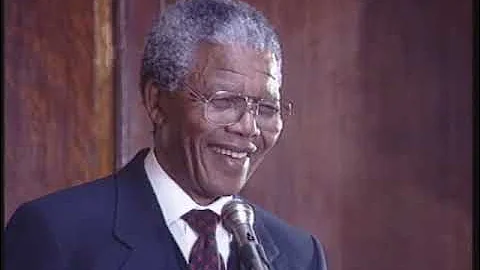 Nelson Mandela Fulfils Promise to the Irish 1990