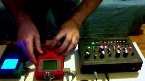 LSDJ + Monotribe sync - testing!!