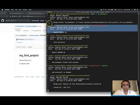 005   git pull rebase ou merge