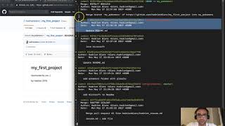 005   git pull rebase ou merge